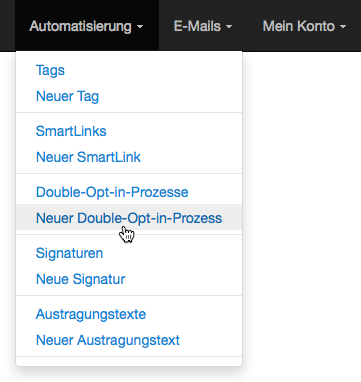 E-Mail-Adresse ändern: neuen Double-Opt-in-Prozess erstellen