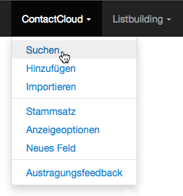 E-Mail-Adresse ändern: ContactCloud