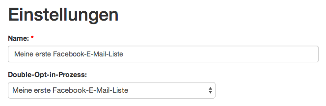 Facebook Fanpage Splittest: Double-Opt-in-Prozesse