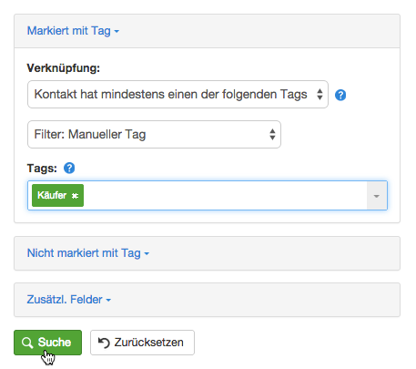 Kontakte suchen