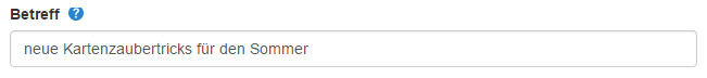 Newsletter erstellen: Spam-Score