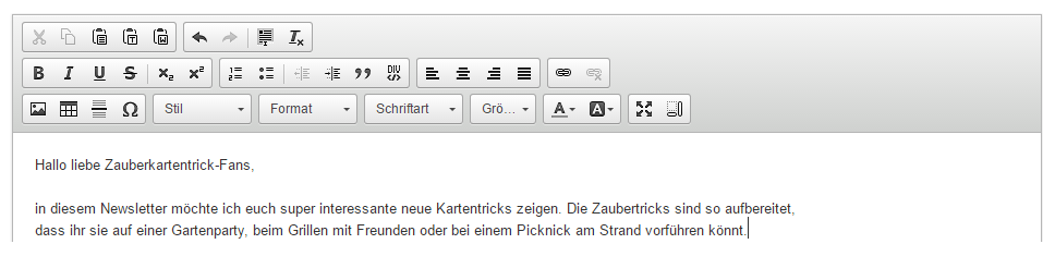 Newsletter erstellen: Spam-Score