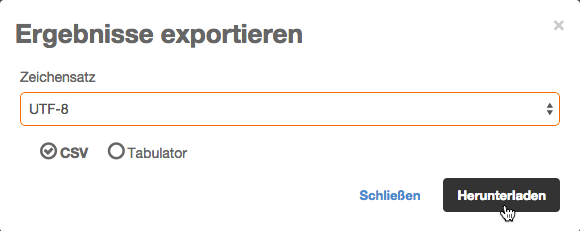 Kontakte exportieren CleverReach: Active Subscribers auswählen
