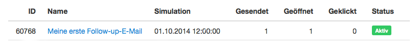 Ihre Follow-up-E-Mail