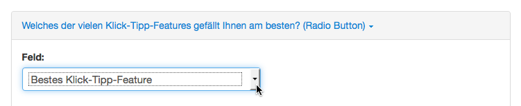 Wufoo: Webinarzeit Feld verknüpfen